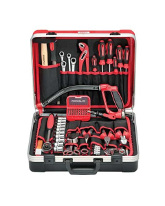 Gedore verktøysett i koffert, 72 verktøy
