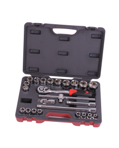 Pipesett med tommestørrelser, 1/2"