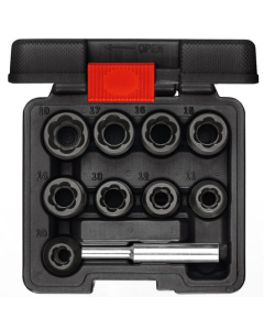 Gedore pipesett for ødelagte bolter, 1/2" 10 deler