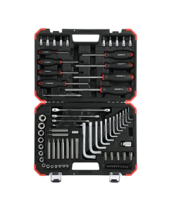 Gedore Torxverktøysett, 1/4"+1/2", 75 deler