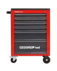 Gedore verktøyvogn med 6 skuffer