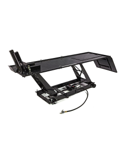 MC-løftebord, lufthydraulisk 450 kg, sort