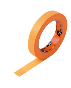 4CR 1141 Maskeringstape 18mm x 50m oransje 100°C - 1 rull