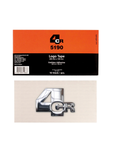 4CR 5190 logotape 200mm x 100mm - 10PK