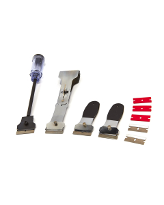 Pakningsskrapesett, 4 deler