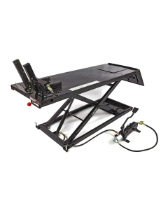 MC-løftebord, lufthydraulisk 700 kg, sort