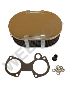 Kromluftfilter for Weber DCOE