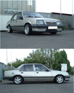 Senkesett Opel Ascona C 2 dørs 75mm