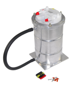 Swirl pot med bensinpumpe