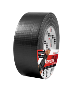 BossAuto 040046 Lerretstape sort 50mm x 50m