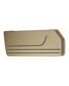 ALFA ROMEO SPIDER DØRPANEL 1966 - 1978 TYPE4 KREM 2 STK