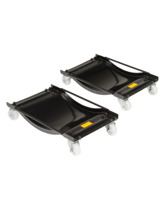 Hjultraller m/nylonhjul, par