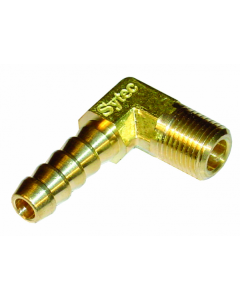 Slangenippel 90° 1/4 NPT