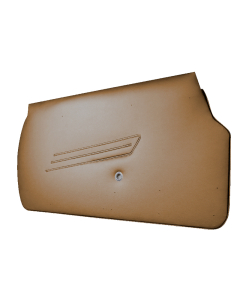 FIAT SPIDER DØRPANELSETT TOBAKK MED JERNPLATE 2 STK TYPE 5 1966 - 1978