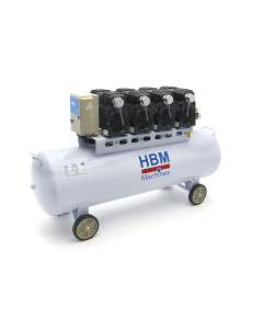 Stillegående kompressor, 4 hk./200 l. 