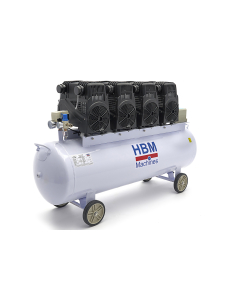 Stillegående kompressor, 7 hk./200l.