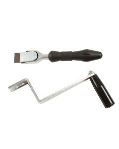 Slitekantfjerner for bremseskiver