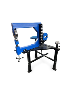 Arbeidsstasjon for plateforming med engelsk hjul