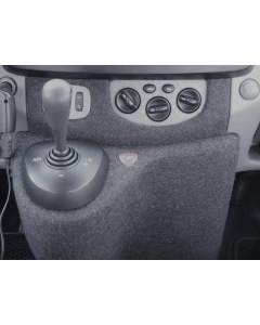 Interiørfilt, ekstremt formbar, koksgrå