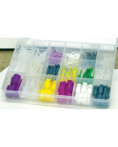 Silikonplugger for pulverlakk