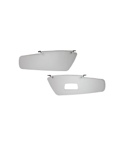 Porsche 356 B-T6 / C 1960-65 Interiør solskjerm høyre og venstre krem