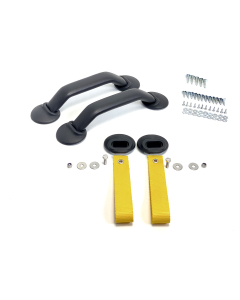 PORSCHE 911 RS     DØRTREKKHÅNDTAKSETT GUL