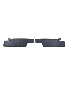 PORSCHE 914 SUNVISOR SORT MED 3 STK BRAKETTER