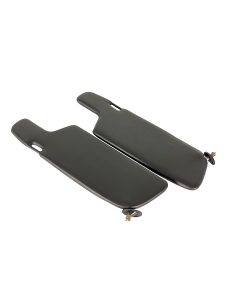 PORSCHE 911 COUPE 1969 - 1977 SUNVISOR SET BLACK L - R RHD