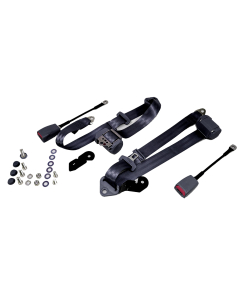 PORSCHE 911 SETEBELTE SVART VENSTRE - HØYRE SETT