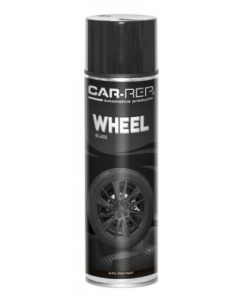 Car-Rep felglakk, sort acryl