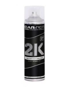 Billakk 2-komponent, sort matt