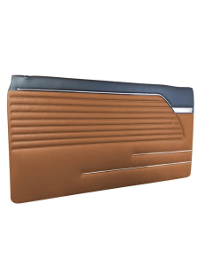 BMW E10 2002 DØRPANELSETT MED NIKKEL 2 STK TOBAKK & SORT Tidlig modell (1966 - 1973)