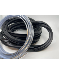 BMW E30 GUMMI FRONT VINDRUTETENING MED KROM VINDRUTE LØPT KUPPE OG SEDAN