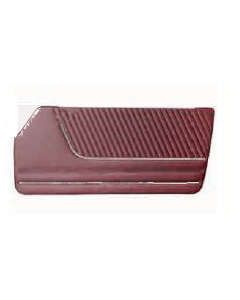 ALFA ROMEO SPIDER DØRPANEL 1966 - 1978 TYPE4 BURGUNDY 2 STK