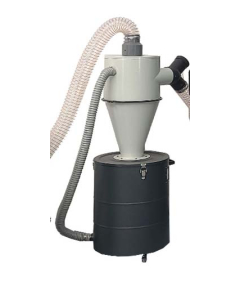 Syklonseparator for sandblåsekabinetter