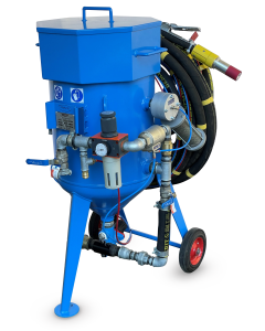 Trykksandblåser for industribruk, 40 l.