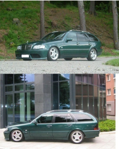 Senkesett Mercedes Benz C klasse T W202 55mm