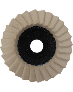 Polerskive for vinkelsliper, 125 mm.