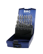 Borsett med trappespiss, 1-10 mm.