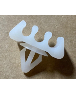 Trippel klips for 3/16" bremserør, 5-pakk