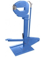 Krympe-strekkemaskin m/understell, 205 mm. 