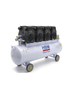 Stillegående kompressor, 7 hk./200l.