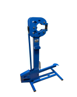 Krympe-strekkemaskin med runde kjefter, 165 mm.